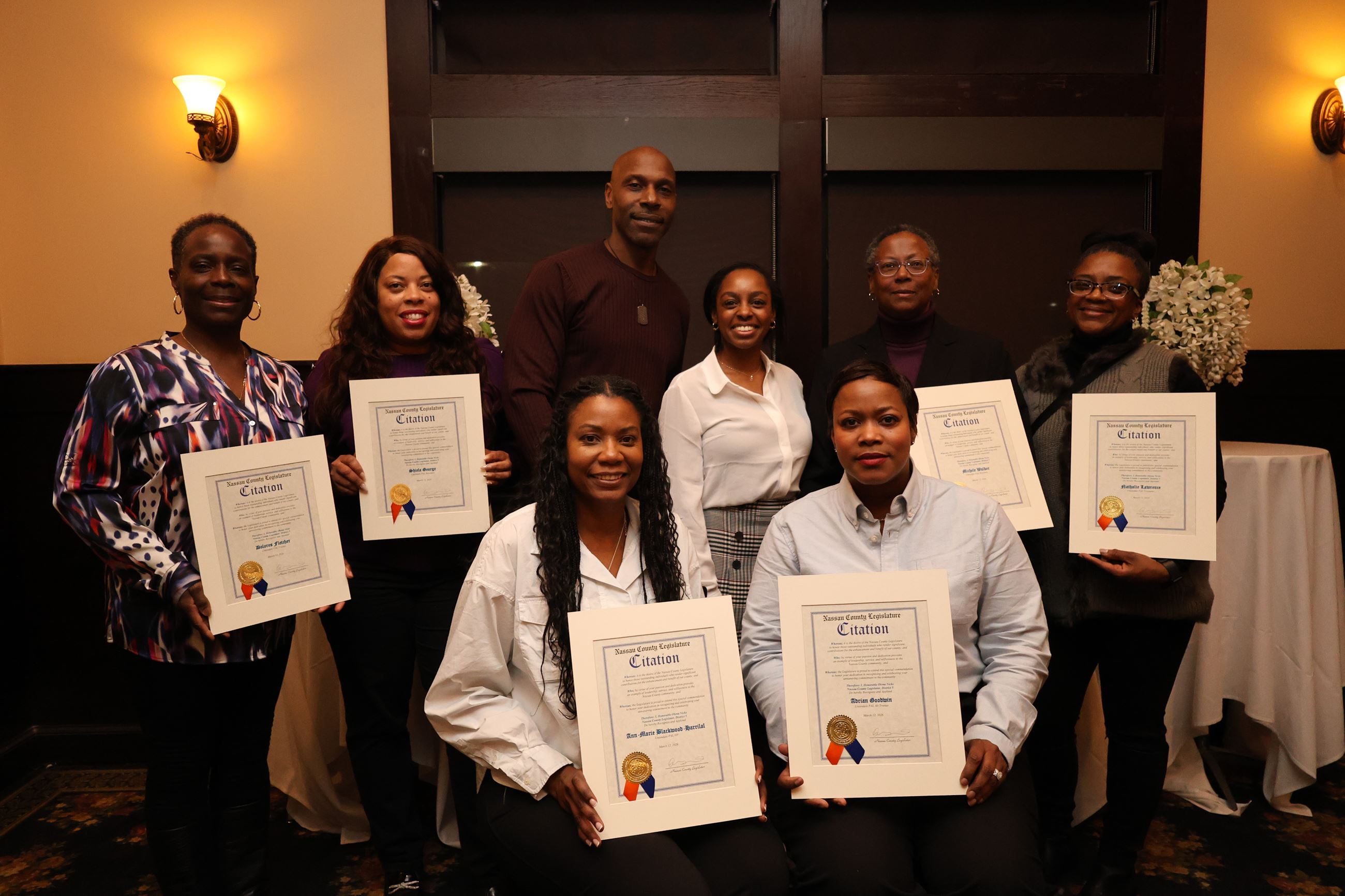 Nicks - PAL Appreciation - Uniondale PAL board