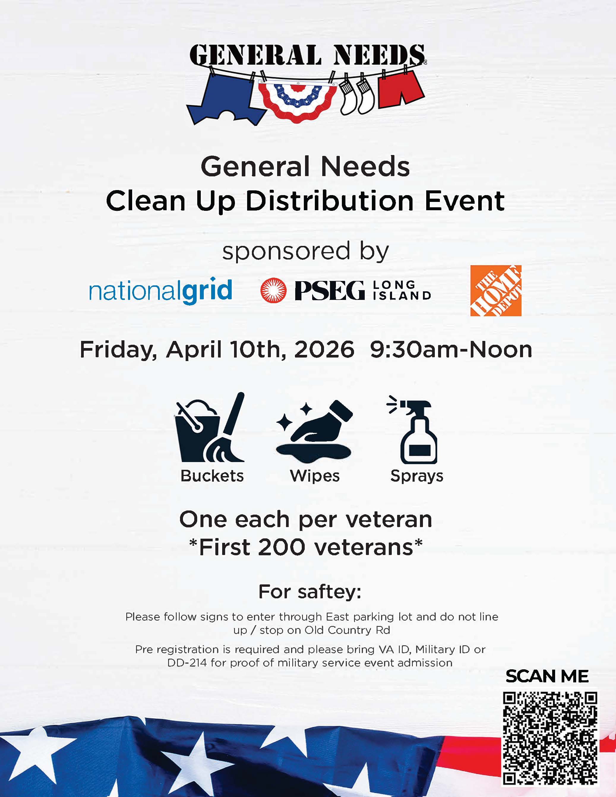 General Needs 2026 Spring Clean-Up Event April 10, 2026 Final