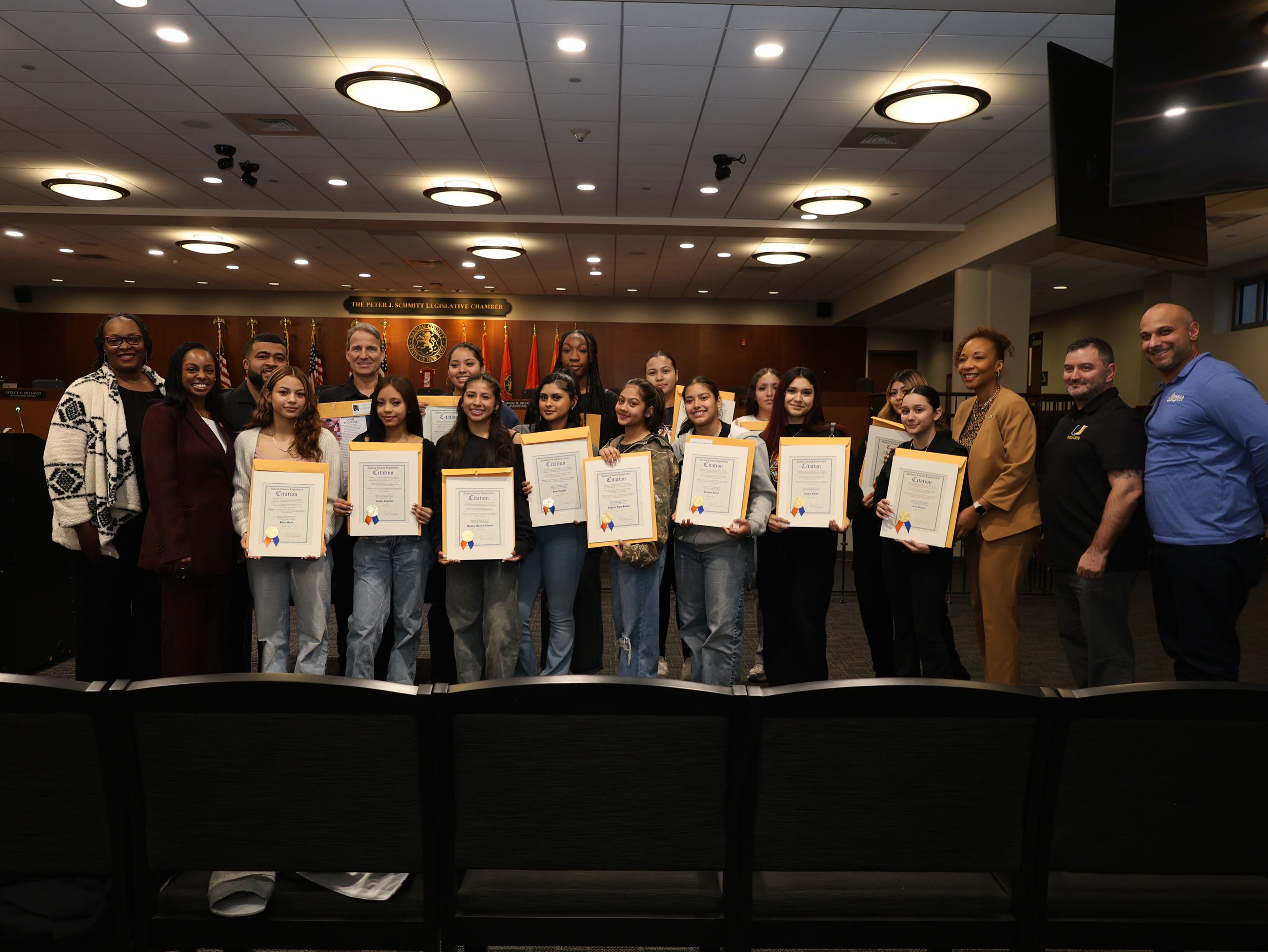 Legislaotr Nicks - Womens History Month - Uniondale Wrestling