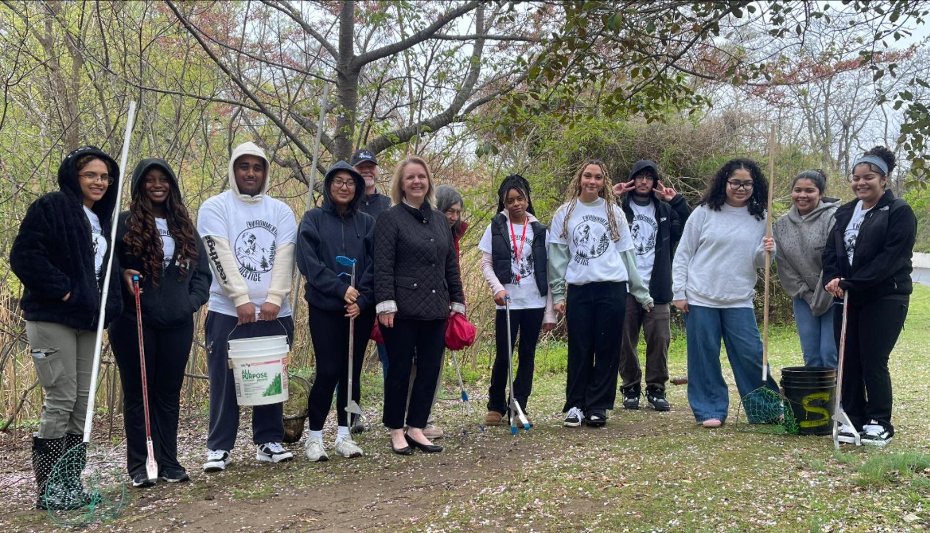 Mule - Earth Day cleanup - Freeport - 1