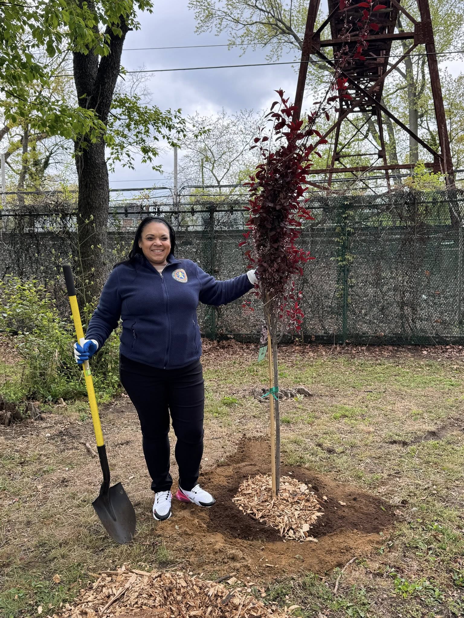 Nunez - Arbor Day tree planing
