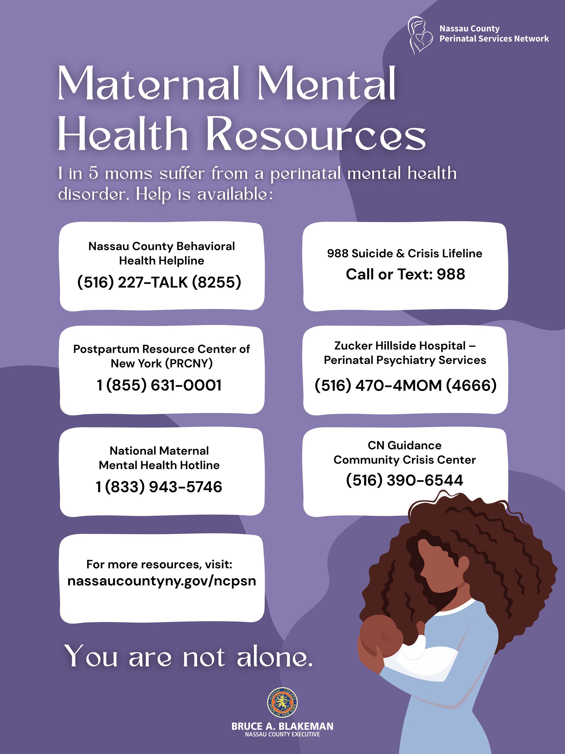 Maternal Mental Health Resources 2026