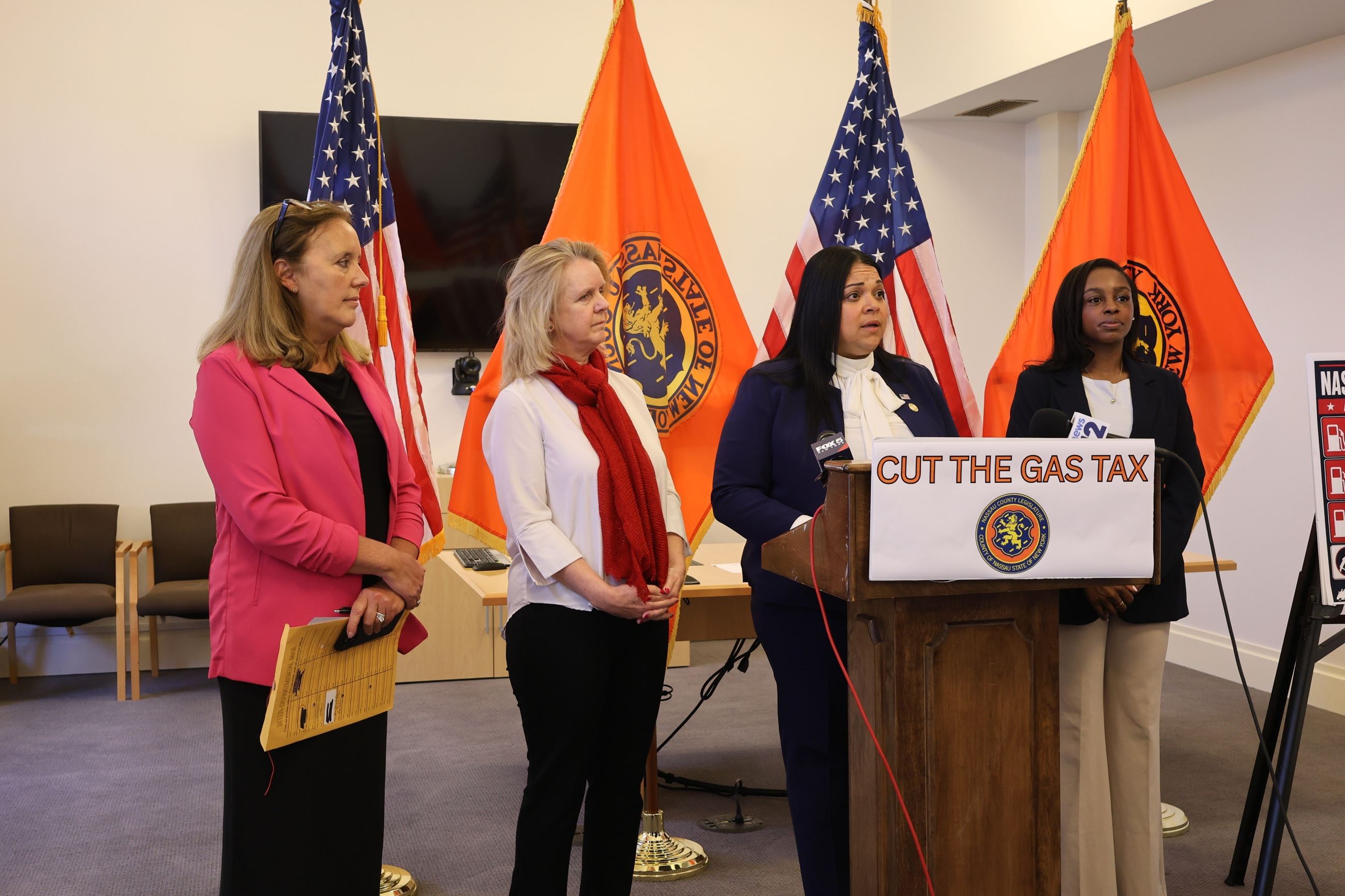 Gas Tax Press Picture