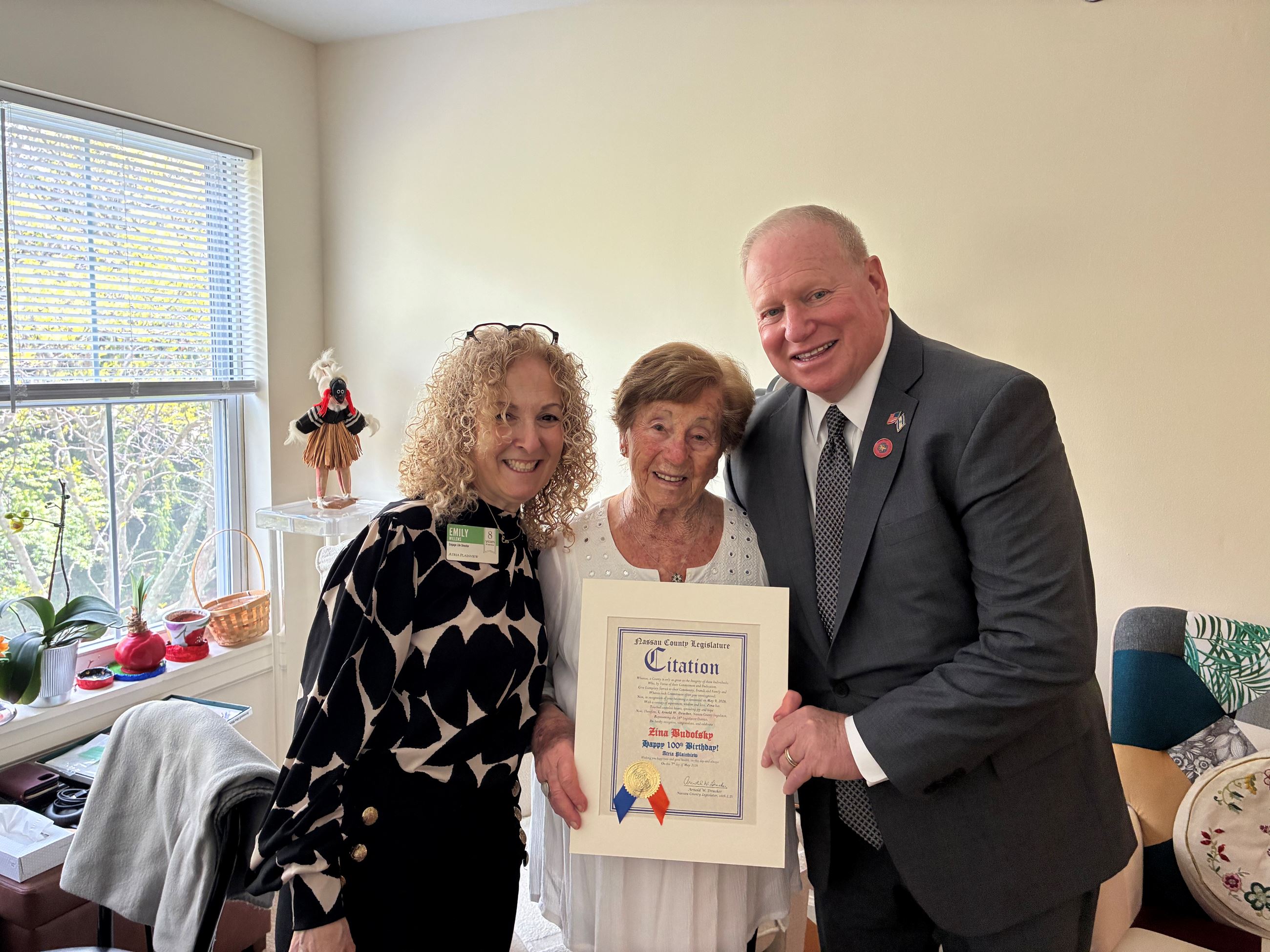 Drucker - Zina Budofsky 100th Birthday - 1