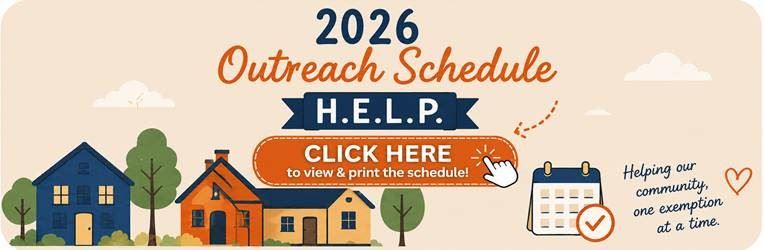 2026 Outreach Schedule