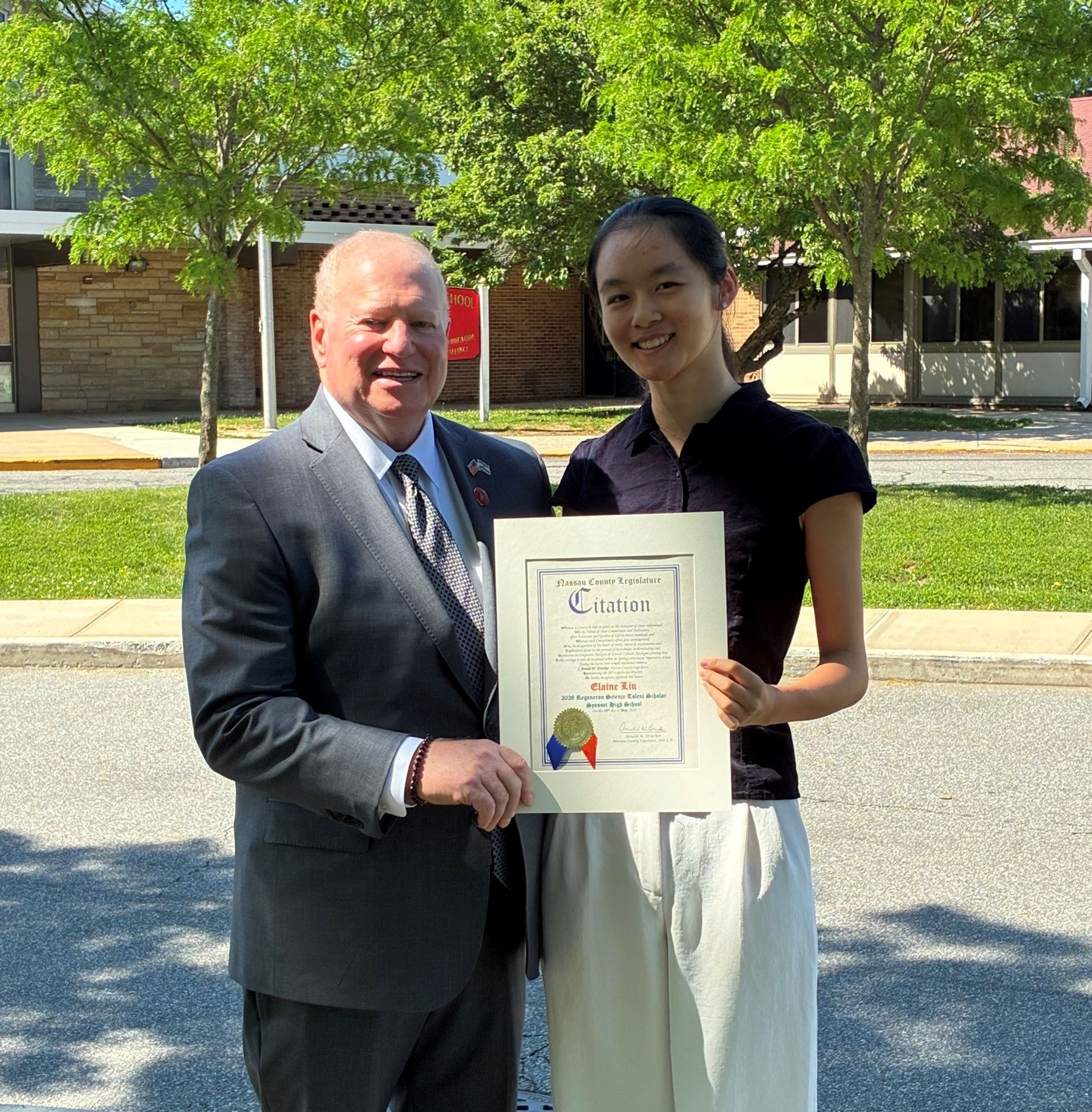Drucker - Regeneron - Elaine Liu