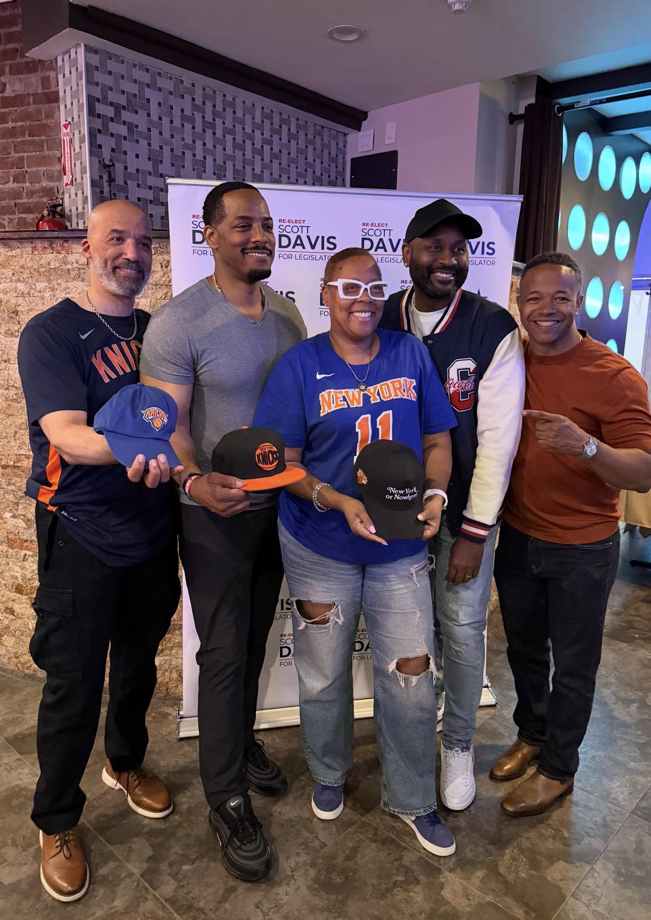 Davis - Knicks Viewing Party