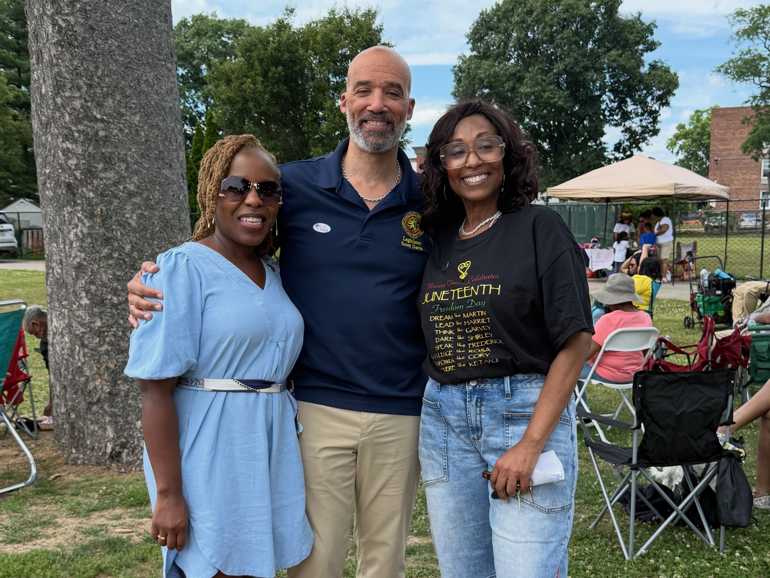 Davis and Russell - Juneteenth Hempstead - 2