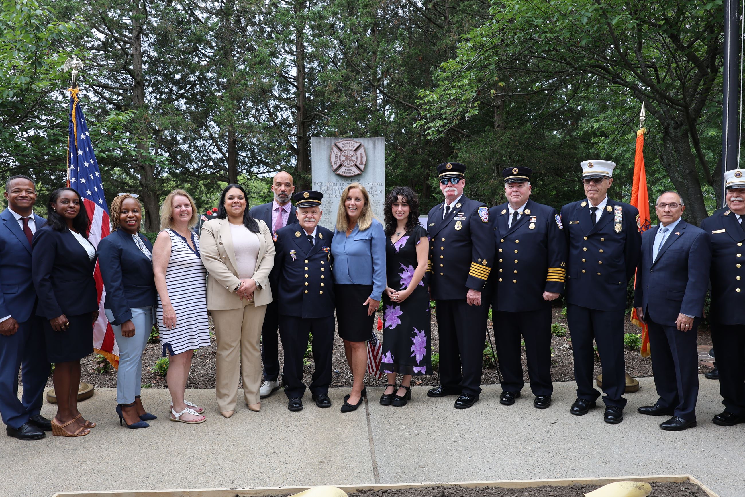 Minority caucus - 911 memorial dedication