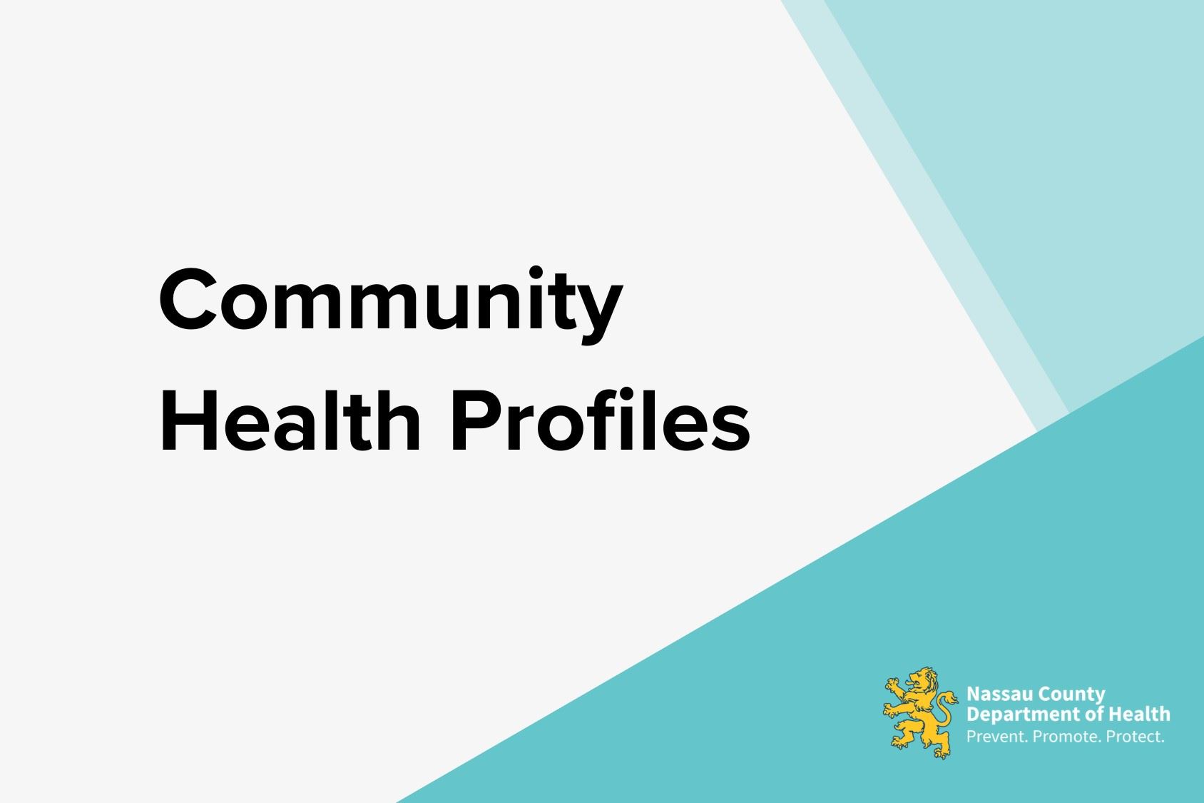 Community Health Profiles