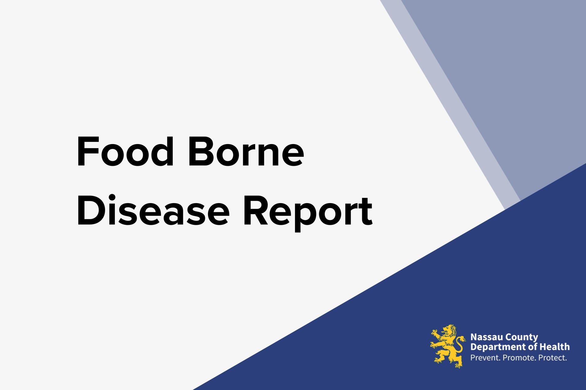 Foodborne Disease Map