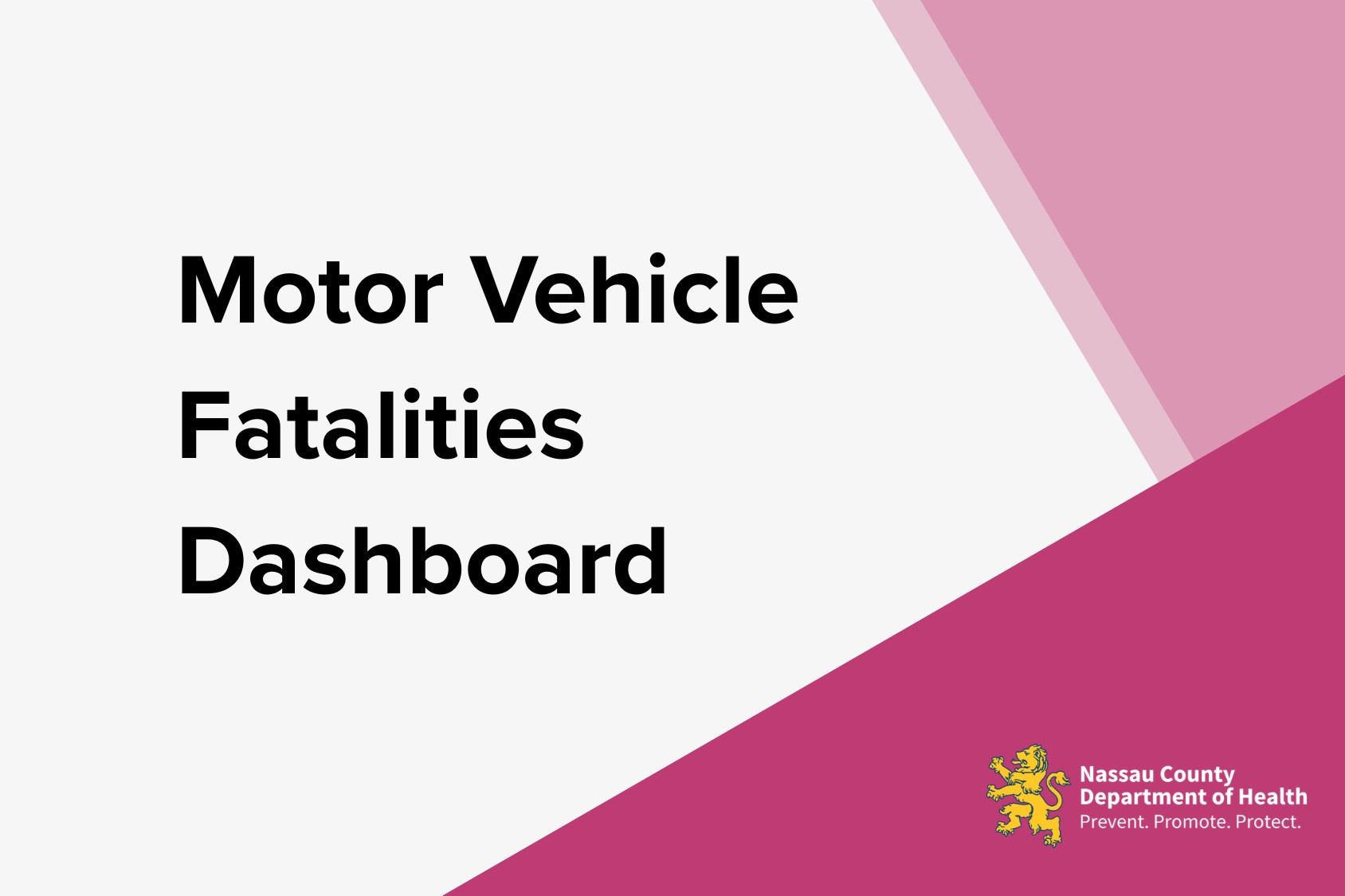 Motor Vehicle Fatalities Dashboard