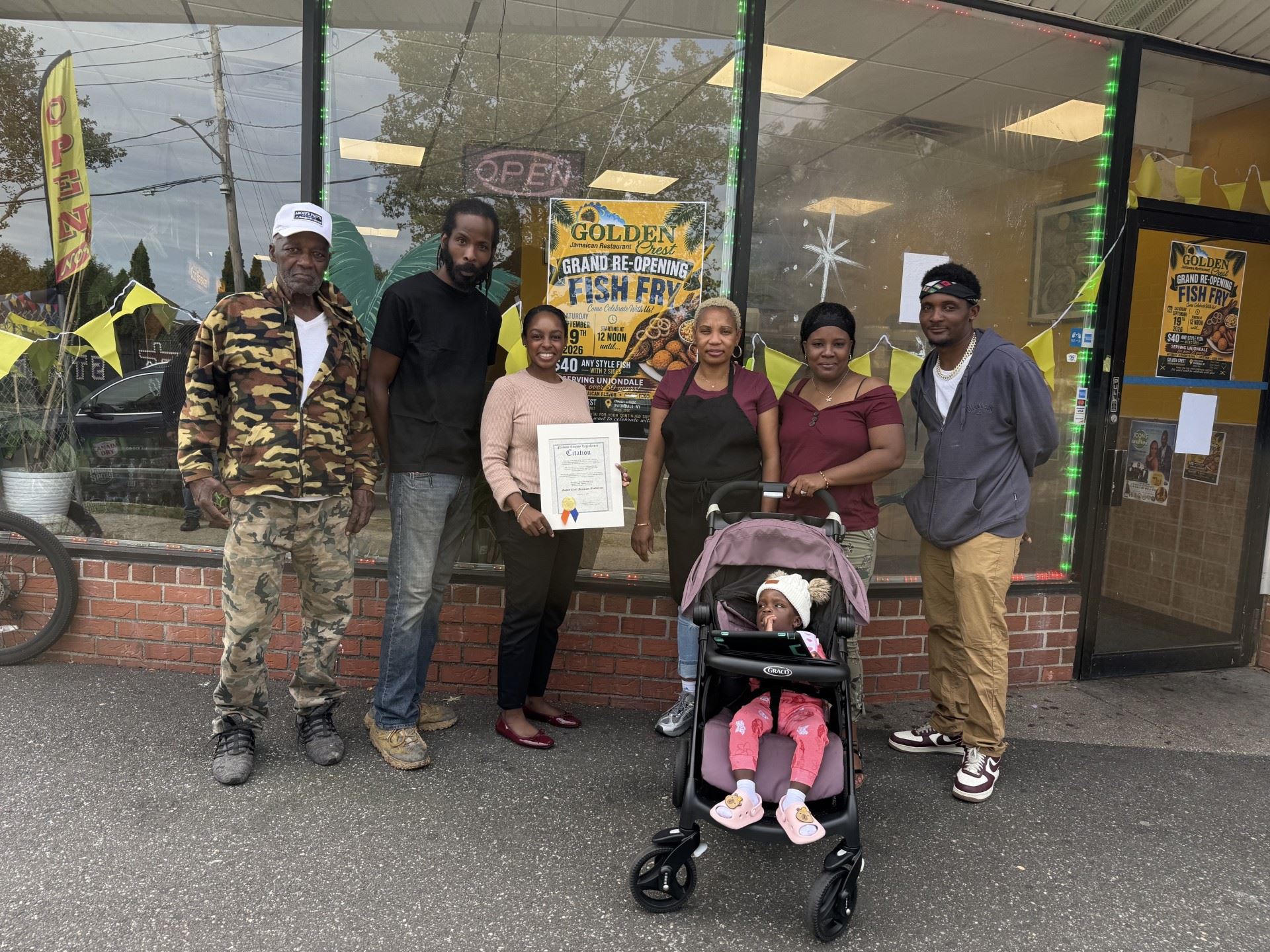 Nicks - Golden Crest grand reopening fish fry