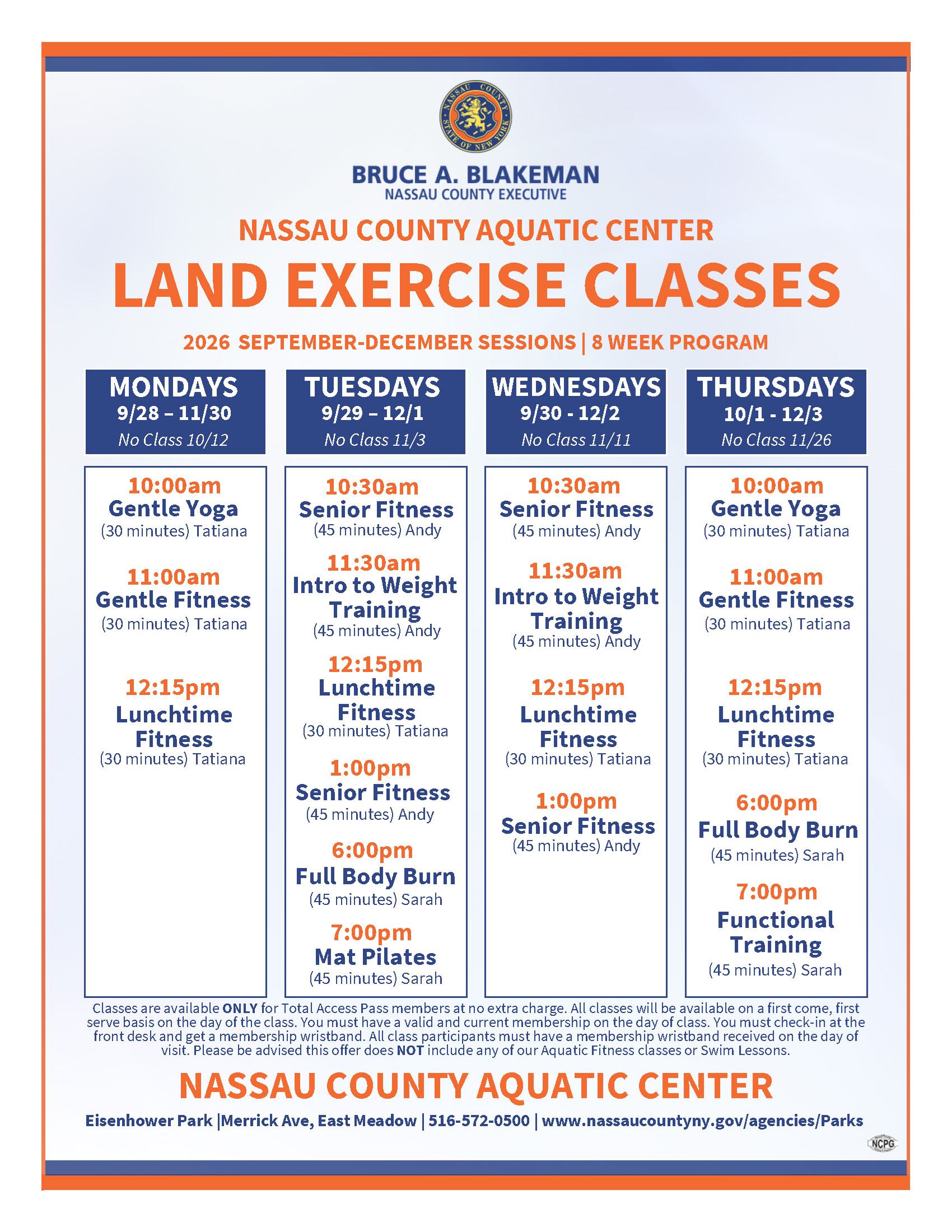Land Fitness Classes 09_2026 8.5 x 11_
