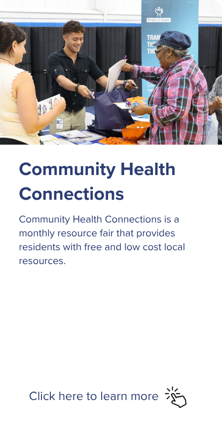 Community Health Connections button