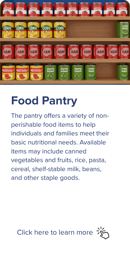 food pantry button