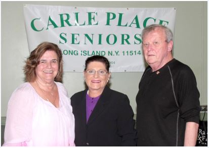 COUNTY CLERK SPEAKS AT CARLE PLACE SENIORS GROUP