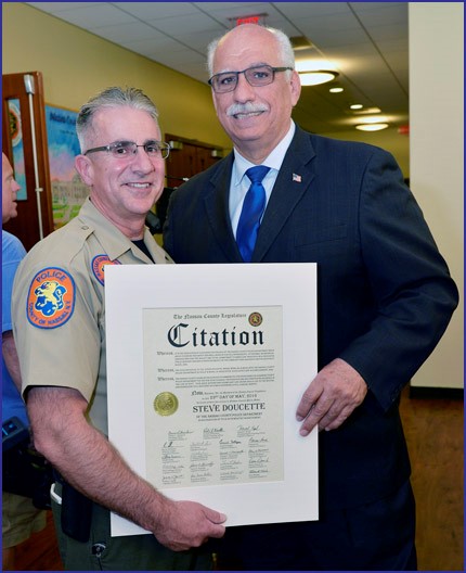 Legislator Dunne Honors Nassau County Top Cop
