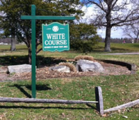 Eisenhower White Golf Course sign